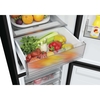 Hoover HONCQ3T518ENTK Total No Frost Fridge Freezer, 50/50, Black, E Rated