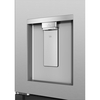 Haier HCR58S18CWMM Rise Cube Series American Fridge Freezer, Silver, C Rated,  Non-Plumbed