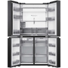 Haier HCW79F18CHMB American Fridge Freezer, Black, C Rated