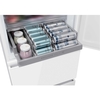 Haier HTR3518DNGWK No Frost Fridge Freezer, White Glass, 60/40, D Rated