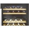 Candy CCVB 60D UK/N Freestanding Wine Cooler, Black, G Rated