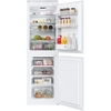 Hoover HOB50S518EK Static Integrated Fridge Freezer, Sliding Hinge, 50/50, White, E Rated