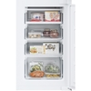 Hoover HOB50S518EK Static Integrated Fridge Freezer, Sliding Hinge, 50/50, White, E Rated