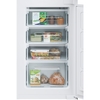 Candy CB50S518EK Static Integrated Fridge Freezer, Sliding Hinge, 50/50, White, E Rated