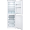 Candy CB50S518EK Static Integrated Fridge Freezer, Sliding Hinge, 50/50, White, E Rated
