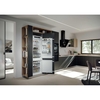 Haier HBQW5518EK-UK Total No Frost Integrated Fridge Freezer, Sliding Hinge, 70/30, E Rated