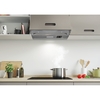 Candy CBP613NGR/1 Integrated Cooker Hood, Silver, C Rated