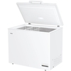 Haier HCE301E Static 300l Chest Freezer, White, E Rated