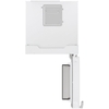 Haier H4F272WEH1K Total No Frost Tall Freezer, White, E Rated