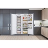 Haier HAUN518EWK Total No Frost Built-In Freezer, Sliding Hinge, White, E Rated