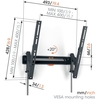 Vogel's TVM 3415 Comfort Tilting TV Wall Mount 32-65", Black