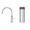Quooker 3CFRRVS 3 in 1 PRO3 Classic Fusion Round Tap with 3 Litre Tank, Stainless Steel