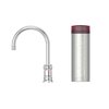 Quooker 3CNRCHR Classic Nordic Round Tap with 3 Litre Tap, Chrome (Boiling Water Tap only)