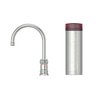 Quooker 3CNRRVS Classic Nordic Round Tap with 3 Litre Tank, Stainless Steel (Boiling Water Tap only)