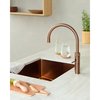 Quooker 3FRRCO 3 in 1 PRO3 Fusion Round Tap with 3 Litre Tank, Rose Copper
