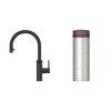 Quooker 3XRBLK 3 in 1 PRO3 Flex 2.0 Round Tap with 3 Litre Tank, Black