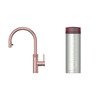 Quooker 3XRRCO 3 in 1 PRO3 Flex 2.0 Round Tap with 3 Litre Tank, Rose Copper