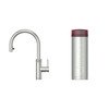 Quooker 3XRRVS 3 in 1 PRO3 Flex 2.0 Round Tap with 3 Litre Tank, Stainless Steel