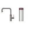 Quooker Flex 2.0 Square Gunmetal Tap with PRO3 Tank