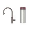 Quooker 3XGME 3 in 1 PRO3 Flex Round Tap with 3 Litre Tank, Gunmetal