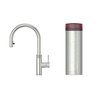 Quooker 3XRVS 3 in 1 Flex Round Tap with 3 Litre Tank, Stainless Steel