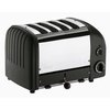 Dualit 40370 Retro Toaster, 4 Slice, Black