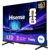 Hisense 43E78QTUK PRO 43" QLED Smart Television, 4K Ultra HD, Black, F Rated