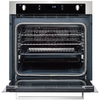 Stoves SEB602PY Stainless Steel Built-In Electric Single Oven with Pyrolytic Cleaning, A Rated