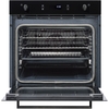 Stoves SEB602PY Black Built-In Electric Single Oven with Pyrolytic Cleaning, A Rated