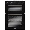 Stoves BI902MFCT Black Built-In Electric Double Oven, A Rated