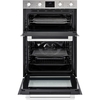 Belling BI903MFC Stainless Steel Built-In Electric Double Oven, A Rated
