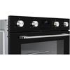 Belling BI903MFC Black Built-In Electric Double Oven, A Rated