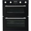 Belling BI703MFC Black Built-Under Electric Double Oven