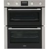 Belling BI703MFC Stainless Steel Built-Under Electric Double Oven