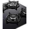 Belling GTG603RI Black 60cm 4 Burner Gas Hob