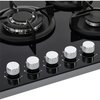 Belling GTG753RI Black 75cm 5 Burner Gas Hob