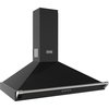 Stoves Richmond 100PYR 100cm Chimney Cooker Hood, Black, A+ Rated
