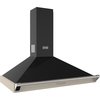 Stoves Richmond 110PYR 110cm Chimney Cooker Hood, Cream, A+ Rated