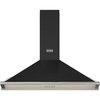 Stoves Richmond 110PYR 110cm Chimney Cooker Hood, Cream, A+ Rated
