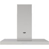 Belling Cookcentre 90T 90cm Chimney Cooker Hood, Stainless Steel, C Rated