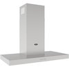 Belling Cookcentre 100T 100cm Chimney Cooker Hood, Stainless Steel, C Rated