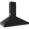Belling Farmhouse 100PYR 100cm Chimney Cooker Hood, Black, C Rated