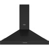 Belling Farmhouse 100PYR 100cm Chimney Cooker Hood, Black, C Rated
