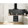 Belling 603T Black 60cm Chimney Cooker Hood, C Rated