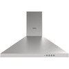 Belling 603PYR Stainless Steel 60cm Chimney Cooker Hood, C Rated