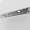 Stoves Sterling 90INT Canopy Cooker Hood, Stainless Steel, B Rated
