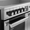 Belling RCA COOKCENTRE 90E S 90cm Ceramic Range Cooker, Stainless Steel, A Rated