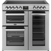 Belling RCA COOKCENTRE 90E S 90cm Ceramic Range Cooker, Stainless Steel, A Rated