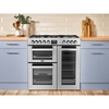 Belling RCA COOKCENTRE 90DF 90cm Dual Fuel Range Cooker, Black, A Rated