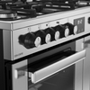 Belling RCA COOKCENTRE 90DF 90cm Dual Fuel Range Cooker, Stainless Steel, A Rated